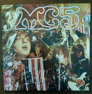 Rare Mc5 - Kick Out The Jams M.  F.  Uncensored Elektra 1982 - Vg,  Vinyl And Cover