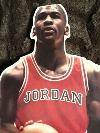 RARE Michael Jordan mini basketball backboard with rim and net CHICAGO BULLS 2