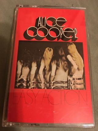 Alice Cooper - Easy Action Cassette Tape Rare Like Rhino 1989