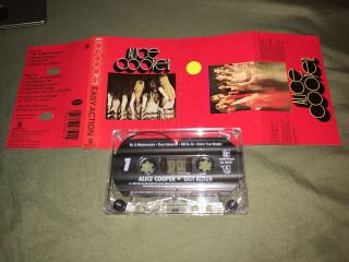 Alice Cooper - Easy Action Cassette Tape Rare Like Rhino 1989 2