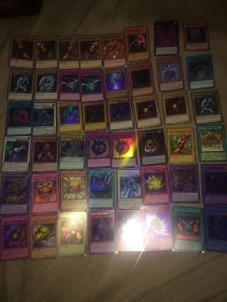 48 Uncommon - Ultra Rare Yu - Gi - Oh Cards.