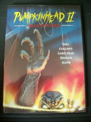 Pumpkinhead Ii Blood Wings Dvd,  2,  Very Rare Horror