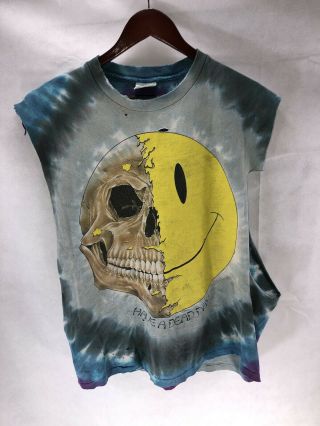 Vtg 1995 Eye Dye Shirt ‘have A Dead Day’ Grateful Dead Shirt Sz L Hippies Rare