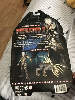 Neca Elder Predator Figure PREDATOR 2 Rare 2