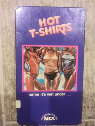 Hot T - Shirts - (vhs,  1982) Rare