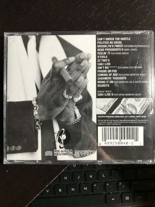 JAY - Z : REASONABLE DOUBT (1999,  Roc - A - Fella Records) w/BONUS TRACK,  RARE,  OOP 2