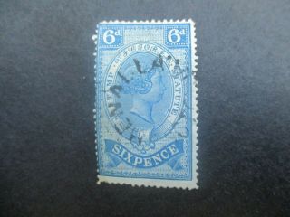 Victoria Stamps: 6d Stamp Statute - Rare (c96)