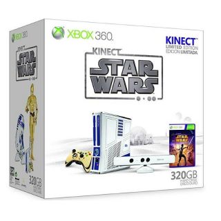 Microsoft XBOX 360 Kinect Star Wars System Bundle RARE - EMPTY RETAIL BOX ONLY 2