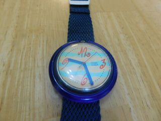 Swatch Pop Watch 1991 With Fresh Battery (rare Model)