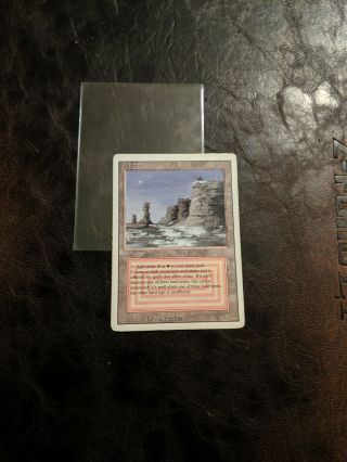 Mtg Magic The Gathering Revised Edition 1x Plateau Dual Land Moderate Play