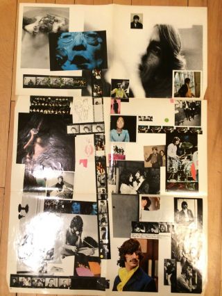 THE BEATLES s/t White Album LP 2xLP APPLE SWBO 101 rare orig LOW NUMBER poster 4