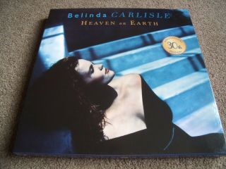 Belinda Carlisle Heaven On Earth Rare Signed 4 Lp/cd Box Set