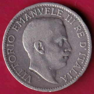 Somalia Italiana - 1913 - 1/4 Rupia - Vittorio Emanvele Iii - Rare Coin R14