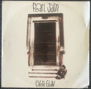 Pearl Jam - Even Flow - 2 Track Promo Cd - 1992 - Rare Pearl Jam Cd Single