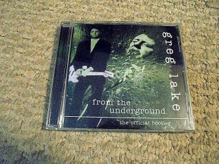 Greg Lake - From The Undergound Vol 1 - The Official Bootleg - Near - Rare Cd - Look