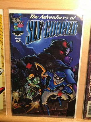 Sky Cooper 2 Comic Fine Rare Video Game Comic Book