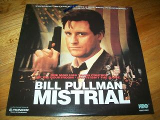 Mistrial Laserdisc Ld Very Rare Bill Pullman Stars