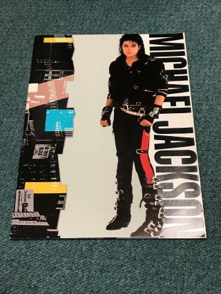 Rare 1988 Pepsi Michael Jackson Bad World Tour Concert Program Book Complete