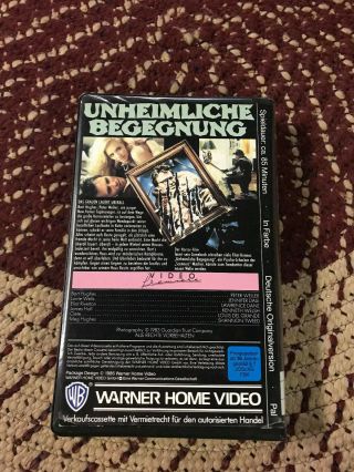 OF UNKNOWN ORIGIN HORROR SOV SLASHER RARE OOP VHS BIG BOX SLIP 3
