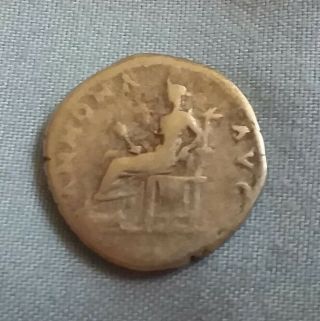 VESPASIAN 69 - 79 AD AR Denarius Anona Avg Rare Bust facing left Roman Silver Coin 2