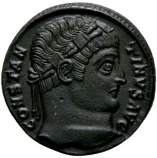 Constantine The Great (334 Ad) Rare Follis.  Antioch Iu 2511