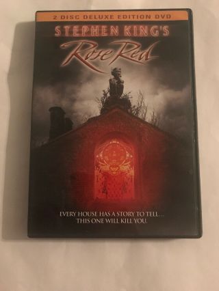 Stephen King’s Rose Red Dvd,  2 Disc Deluxe Edition,  2001 Rare Oop Nancy Travis