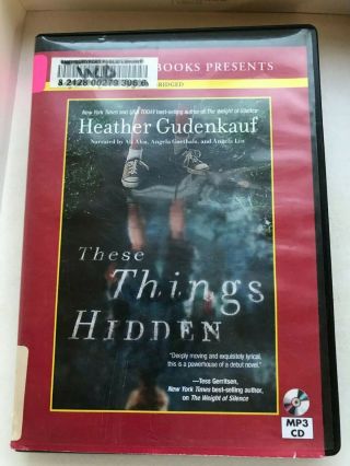 These Things Hidden By Heather Gudenkauf (2011) Mp3 Cd Rare