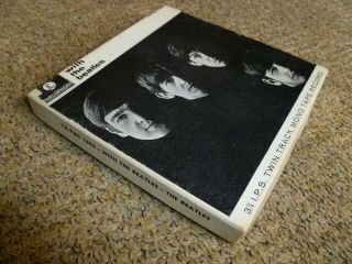 With The Beatles Reel to reel mono UK ' 65 tape RARE TA - PMC 1206 3