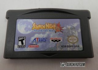 Summon Night Swordcraft Story 2 (nintendo Game Boy Advance) Rare Loose Cart Gba
