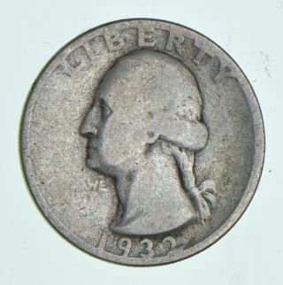 Rare Key Date - 1932 - S Washington Quarter - First Year - Tough 856