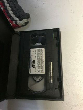 STAGE FRIGHT HORROR SOV SLASHER RARE OOP VHS BIG BOX SLIP 2