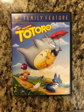 My Neighbor Totoro (dvd,  2002) Rare
