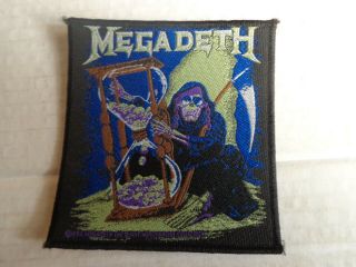 Patch Megadeth " Countdown To Etinction " Vintage Hyper Rare 1994