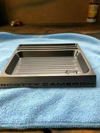 Scotty Cameron Fine Milled Desk Tray Valuables Tray Accesory Rare