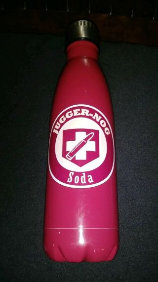 Call Of Duty Zombies Perk A Cola Juggernog Water Bottle Stainless Steel Rare Cod