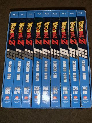 Dragon Ball Z Blu - ray COMPLETE - Exclusive RARE OOP 3