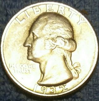 Very Rare 1932 S Washington Silver Quarter 25c Top Key Date Sharp Features