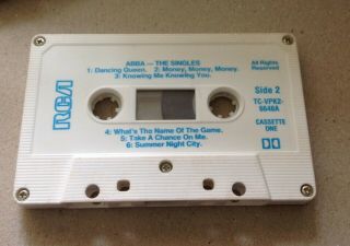 Rare BLUE The Singles RCA Australia ABBA VPK2 6648 MISPRINT OOH LA VOO 5
