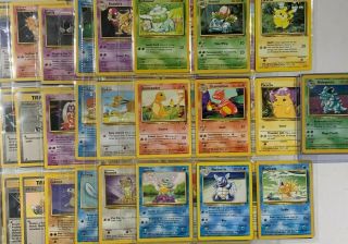 Pokemon Cards 105 First Generation 1 Holo 7 Rare 2 First Edition Wotc