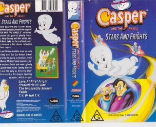 Casper And The Angels Stars And Frights Vhs Video Pal A Rare Find