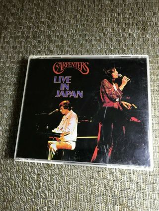 Live In Japan Carpenters Cd Rare The Karen Folk Oop Greatest Hit Best Import