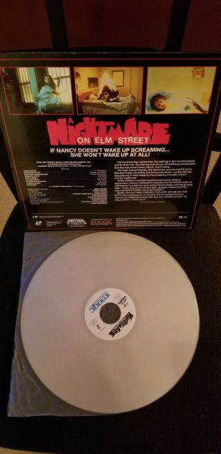 A Nightmare On Elm Street Horror Laserdisc I - 5036 Rare 2