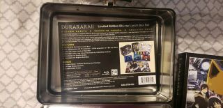 Durarara Blu - ray Complete Set Lunch Box Limited Edition - Rare Out of Print 3