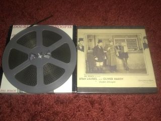 8 Film Laurel & Hardy Double Whoopie (1929) Jean Harlow RARE 400ft Reel 2