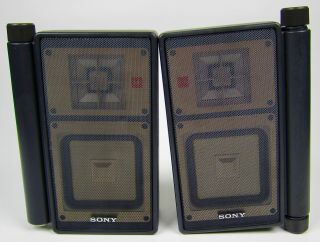 Sony Pro Audio Raw Studio Speakers - Apm - X5a 30w 8ohm (pvm Monitors) - Very Rare