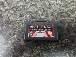 Mortal Kombat: Tournament Edition (nintendo Game Boy Advance,  2003) Rare