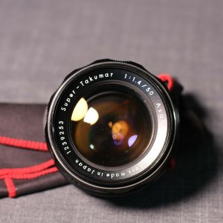 Asahi Pentax - Takumar 50mm F1.  4 8 Element Lens In Rare