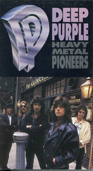 Deep Purple Heavy Metal Pioneers Rare Vhs