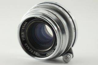 Rare【exc,  】canon Seranar L 35mm F3.  2 Leica Screw Mount L39 Lens From Japan 776