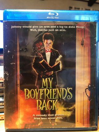 My Boyfriends Back (blu - Ray Disc) Rare Oop 1993 Horror Comedy Cult Classic